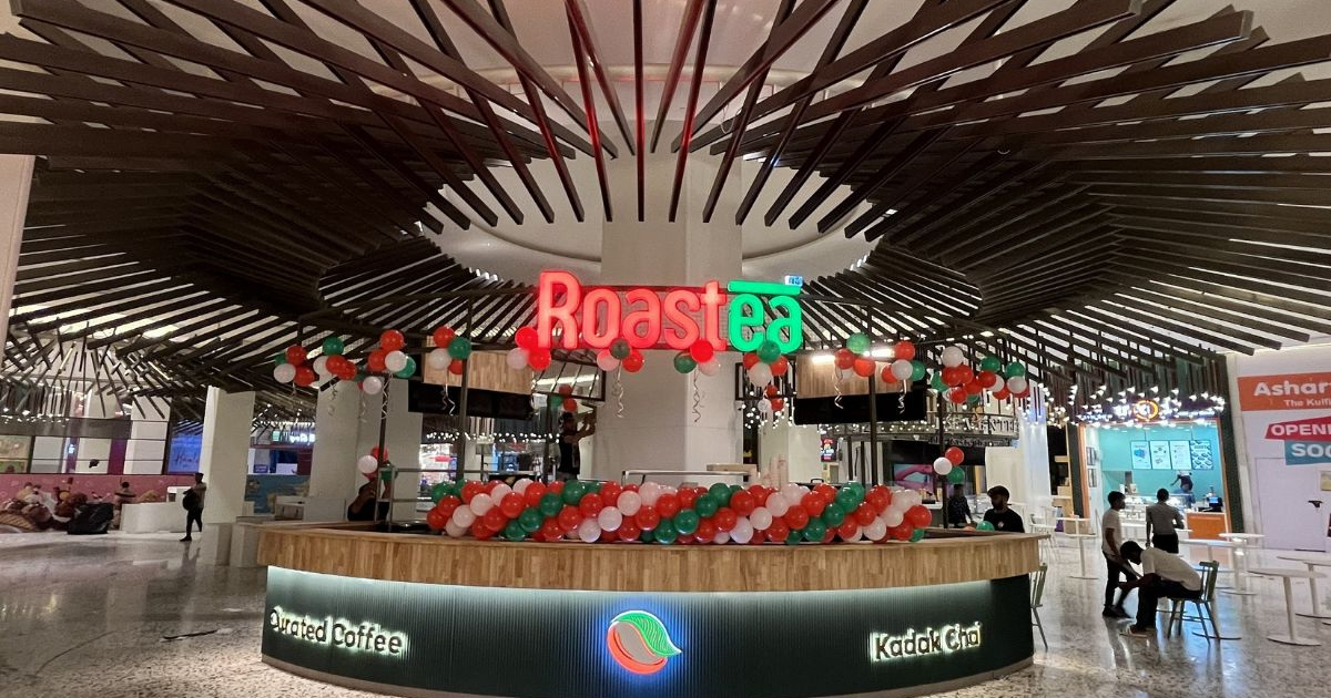 Roastea opens its 6th outlet in Ahmedabad and the 11th outlet in India